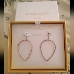 NIB Cynthia Rowley Teardrop Earrings